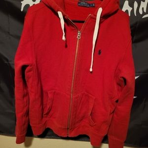 Men's Large Polo by Ralph Lauren Zip Up